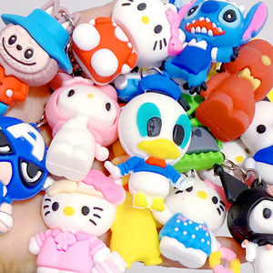 Porte-clés en silicone Patrick Star de dessin animé, jouet tendance, pendentif pour sac, cadeau promotionnel en gros pour poupée - Product Image 3