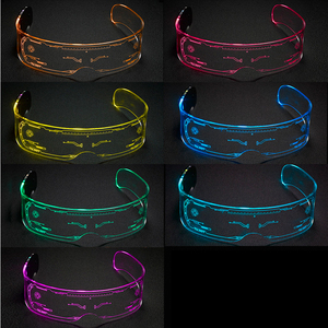 Gafas de Visor con Luces LED de Neón para Decoración de Fiesta del Día de San Valentín, Modelo I83, Venta al por Mayor - Product Image 5