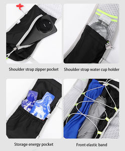 Mochila de Hidratación para Ciclismo al por Mayor, 15L, para Ciclismo Todoterreno, Trail Running, Maratón, Senderismo, Trekking, con Bolsa de Agua - Product Image 4