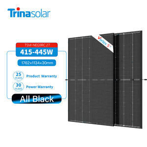 Panneau solaire Trina Solar Vertex S+ 415-445W tout noir compatible avec les onduleurs SMA/Fronius/Huawei, module <span class=keywords><strong>PV</strong></span> de niveau 1 - Product Image 1