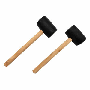 Usine vendre manche <span class=keywords><strong>en</strong></span> bois maillet <span class=keywords><strong>en</strong></span> <span class=keywords><strong>caoutchouc</strong></span> <span class=keywords><strong>marteau</strong></span> utilisation pour la maison cuisine salle de bain carrelage sol installer - Product Image 1