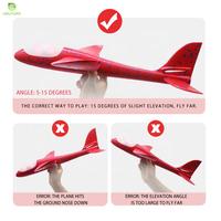 Circfoam OEM/ODM 22/34/44/48/84cm Avion planeur à lancer à la main Jouet pour enfants Avion en mousse EPP pour sport de plein air