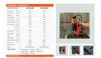 Machine à percer à noyau magnétique avec vente directe d'usine CAYKEN OND-98HD