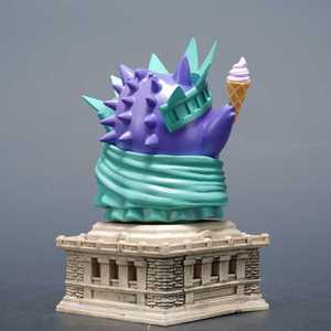 Figurine Gengar Pokemoned, Ornement Statuette du Travailleur de la Statue de la Liberté, Décoration de Bureau, Nouveaux Produits, Jouets, Cadeau - Product Image 2