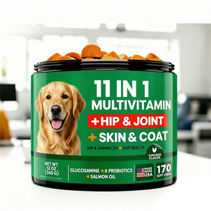 Complément alimentaire <span class=keywords><strong>pour</strong></span> les hanches et les articulations des chiens, multivitamines à mâcher <span class=keywords><strong>pour</strong></span> chiens, compléments <span class=keywords><strong>pour</strong></span> les hanches et les articulations, vitamines <span class=keywords><strong>pour</strong></span> chiens en marque privée - Product Image 1