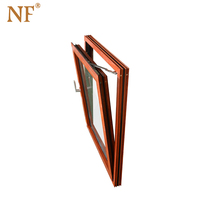 Económico ventanas de arco francés ventanas abatibles