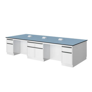 TMOON 530B RVS laboratoriumtafel met aanpasbare afmeting voor werkplaats, school, ziekenhuis - modern design laboratoriummeubilair - Product Image 3