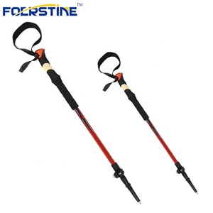 63cm EVA barato precio ajustable caminando <span class=keywords><strong>de</strong></span> aluminio 7075 senderismo <span class=keywords><strong>Trekking</strong></span> pole - Product Image 1
