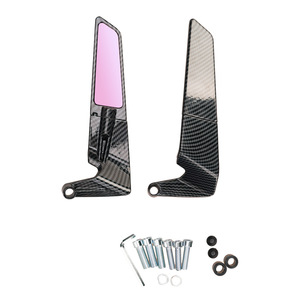Rétroviseur universel pour véhicule électrique compatible, imprimé par transfert d'eau, avec aileron réflecteur - Product Image 5