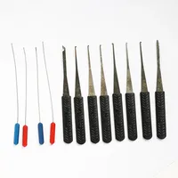 Kit d'outils d'extracteur de serrurier avec clé de tension pour l'enlèvement de clés cassées Clés de véhicule Aide à la vie à la maison