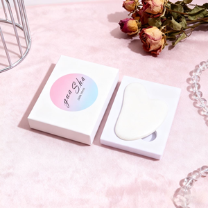 Vente en gros d'usine : Rouleau <span class=keywords><strong>de</strong></span> massage facial et ensembles d'outils Gua Sha en quartz rose naturel et <span class=keywords><strong>jade</strong></span> rose, personnalisables avec logo, pour le <span class=keywords><strong>visage</strong></span> - Product Image 4