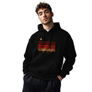 Sudaderas Deportivas Básicas de Primera Calidad para Hombre, Mezcla de Poliéster, Tejido de Secado Rápido para Entrenamiento en Gimnasio, Sudaderas Personalizadas para Hombre - Product Image 1