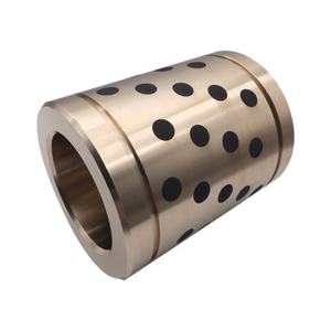 บูสเตอร์ไกด์แบริ่งเชิงเส้นแบบหล่อลื่นด้วยตัวเองทำจากทองเหลืองหรือบรอนซ์ความแม่นยำสูงสามารถปรับแต่งได้ - Product Image 4