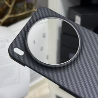 Étuis de téléphone en fibre de carbone de luxe, fins et durables pour l'électronique haut de gamme, MOQ 2 pièces