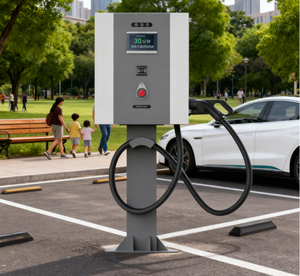 Nieuwe Sixpenceev <span class=keywords><strong>TA</strong></span>-DC-WDD CCS2 GBT CHAdeMO vloerstaande commerciële 30 40 60KW DC EV wandlader 0-100A IP54 - Product Image 6