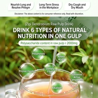 Personalizzazione OEM/ODM Purea di Dendrobium 30ml Senza Zucchero Senza Grassi Shot per Benessere Naturale