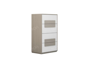 Ensemble de Meubles de <span class=keywords><strong>Chambre</strong></span> à Coucher <span class=keywords><strong>Moderne</strong></span> NOVA 6 Pièces en Mélamine, Lit Plateforme pour <span class=keywords><strong>Adulte</strong></span> King ou Queen Size - Product Image 5