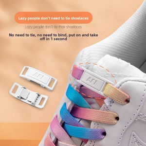Cordones Elásticos Sin Nudos para Sujetar de Forma Segura Calzado Deportivo <span class=keywords><strong>y</strong></span> Casual - Product Image 1