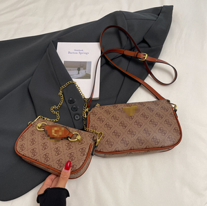 Sac Guesses 2026 avec <span class=keywords><strong>pochette</strong></span>, sacs à bandoulière de créateur pour femmes, fermeture éclair, motif lettre, hiver, taille moyenne, sac à main de luxe, ensemble deux pièces - Product Image 3