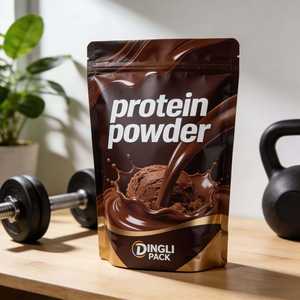 Bolsas de Café Reciclables Ecológicas, Bolsa para Proteína en Polvo, Bolsas Personalizadas con Cierre, Bolsas de Mylar para Té y Alimentos - Product Image 4