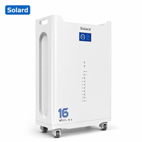 Système de stockage d'énergie solaire hors réseau pour la maison, conception empilable, batterie LiFePO4, BMS intelligent avancé, CAN