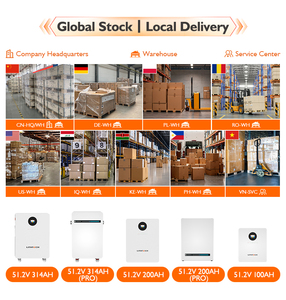 Growatt Lifepo4 팩 벽 리튬 이온 <span class=keywords><strong>48v</strong></span> 200 AH 15KWH 10kwh 인버터 홈 시스템 태양 전지 배터리 - Product Image 3