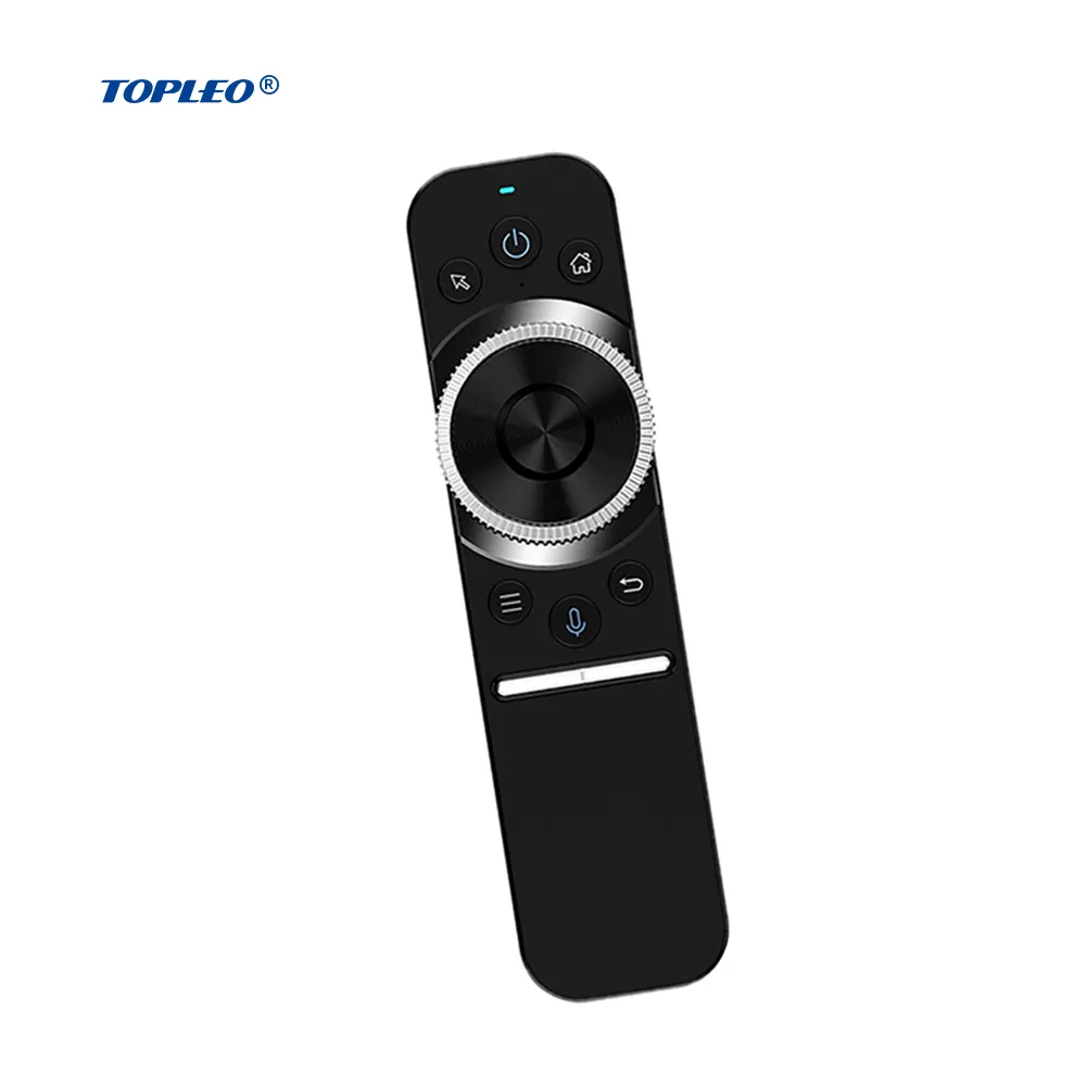 Topleo Wireless Air Mouse Mini Voice 2.4G per Smart TV set top box telecomando universale per proiettore air mouse