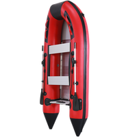 Bateau pneumatique Seawalker neuf de 3,3 m avec plancher en aluminium, PVC de 0,9 mm, tuyau d'air, bateau de pêche à vendre