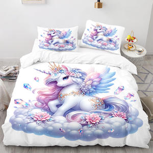 Novo Design Moderno Conjunto de Capa de Edredom de 3 Peças 100% Poliéster 3D Ecológico de Alta Qualidade para Todas as Estações para Quarto - Product Image 2