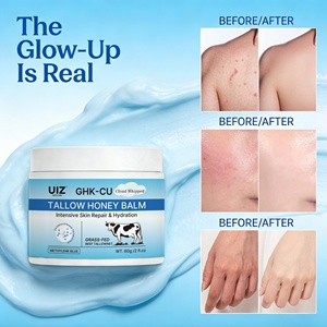 Kupferpeptide GHK-Cu Rindertalg für die Haut Blauer Balsam mit Manuka-Honig Vitamin E Natürlicher Gesichts- und Körperfeuchtigkeitsspender - Product Image 2