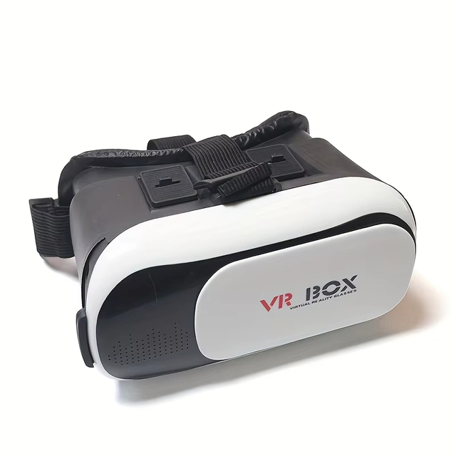 3D VR Glasses Headset Head-Mounted Adjustable VR for 4.7-6.1 Inches Android Smart Phones Virtual Reality Movie Game Helmet