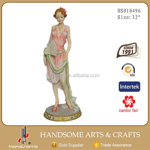 13 pulgadas resina decoración hermosa <span class=keywords><strong>mujer</strong></span> animado <span class=keywords><strong>Victoria</strong></span> señora estatuilla - Product Image 6