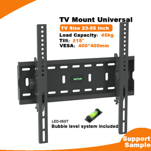 Soporte de Pared Universal para <span class=keywords><strong>TV</strong></span> con Inclinación VESA para Pantallas de 55 50 47 43 42 40 32 28 21 Pulgadas, Soporte Ajustable - Product Image 2