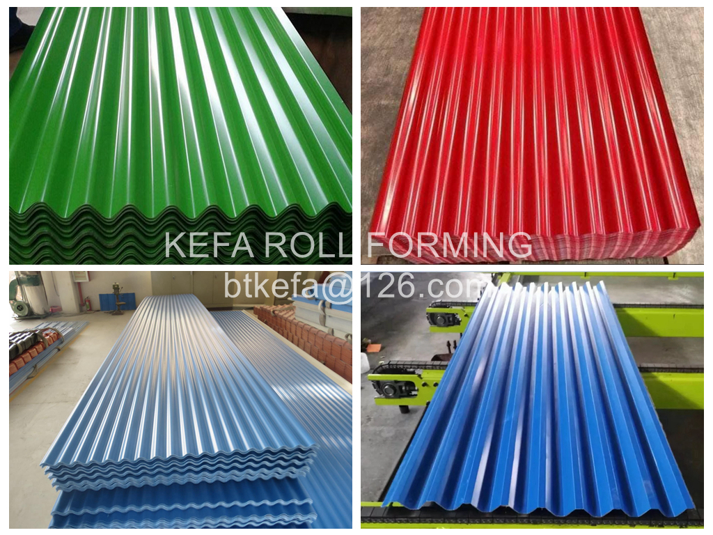 IBR and Corrugated double layer roof machine for South Africa