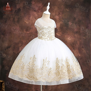 Yoliyolei – robe de soirée pour filles, tenue de princesse élégante pour enfants, jupe de spectacle d'anniversaire - Product Image 3