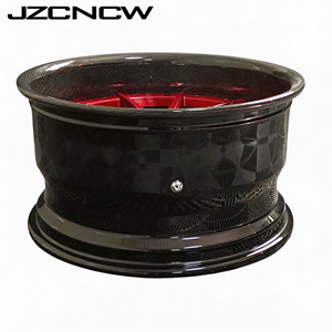 JZCNCW Llantas de Fibra de Carbono Forjadas de Alta Resistencia y Peso Ligero de 17 18 19 20 21 22 Pulgadas, 5x112 5x114.3 5x120mm, para Autos de Pasajeros - Product Image 3