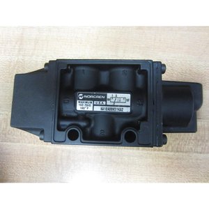 Válvula Neumática Norgren de 3/8 Pulgadas, 3 Vías, Accionada por Resorte, Sin Solenoide, 60 CFM, Fabricada en EE. UU. - Product Image 1