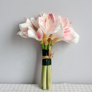 M197 Bán Buôn Hoa Phong Lan Nhân Tạo PU Latex Real Touch Hoa Phong Lan Lụa Nhân Tạo <span class=keywords><strong>Clivia</strong></span> Hoa Cho Trang Trí Nội Thất Tiệc Cưới - Product Image 6