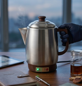 Large Capacity Mechanical <b>Control</b> Luxury Hotel Household <b>Temperature</b> Electric <b>Kettle</b> - Product Image 2