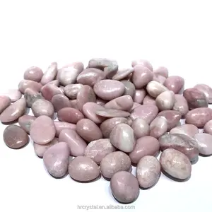 Pietre semipreziose artigianato pietra preziosa rosa Aragonite pietre burattate guarigione cristallo sfuso burattato