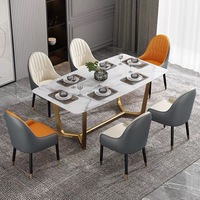 Fabricants Chine Chaises De Salle à Manger De Cuisine en Cuir Rembourrées Moderne De Luxe Noir Vente en gros