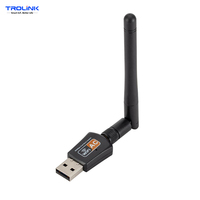Trolink Hight Quality Programmable USB 2.4GHz WiFi Dongle Dual-Band WiFi Adapter 600Mbps