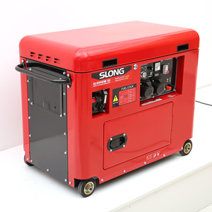 SLONG 8 kw 8000 와트 사일런트 LPG 천연 가스 가정용 발전기 이중 연료 발전기 - Product Image 2