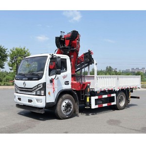 รถบรรทุกติดเครนตงเฟิง 4x2 ขนาด 3 ตัน 5 ตัน พร้อมเครนบูมพับได้สำหรับขาย - Product Image 2