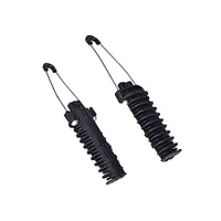 Abrazadera de anclaje ADSS Abrazadera de tensión de alta calidad Accesorios de línea de fibra óptica Cable óptico redondo