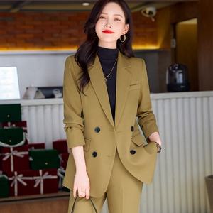 Trajes de negocios de diseño al por mayor de fábrica Mujeres jóvenes Mujeres Sexy Trajes de negocios formales Esmoquin - Product Image 5