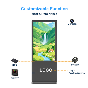 Pantalla Digital Impermeable para Exteriores de 43 Pulgadas para Centros Comerciales y Centros de Tráfico, Reproductor Multimedia Android <span class=keywords><strong>Windows</strong></span> - Product Image 5