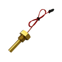 Sonda de Temperatura NTC con Rosca de Latón G1/4 para Cafetera/Máquina, Cable de PVC Impermeable, Sensor de Alta Temperatura, Venta al Por Mayor