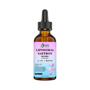 OEM ODM Best Seller liposomal Saffron liquid Drops with Saffron Extract Energy Vision Support Memory Cognition liquid Drops - Product Image 1