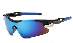 2024 משקפי שמש טרנדיים 9206 ספורט חיצוני ומשקפי רכיבה על אופניים עם מסגרת מחשב - Product Image 3